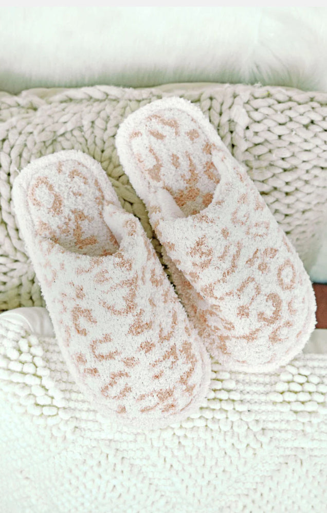 Leopard Slippers