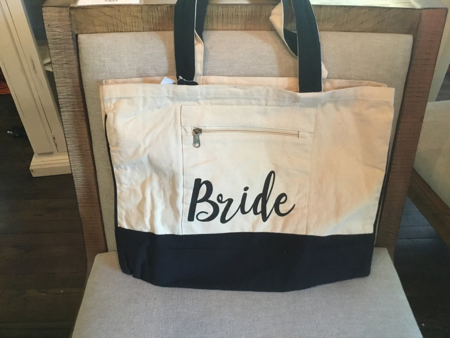 Bride Canvas Tote