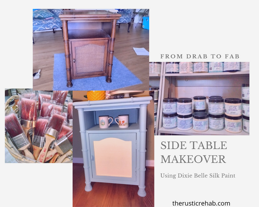 From Drab to Fab with Dixie Belle Silk All-In-One Mineral Paint