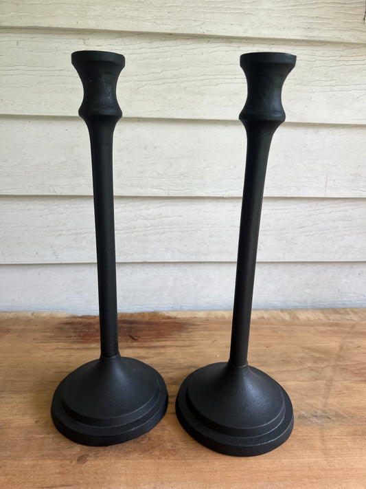 Iron candle sticks