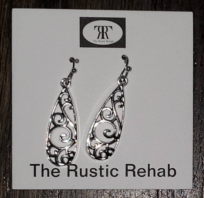 Silver Dangly Earrings