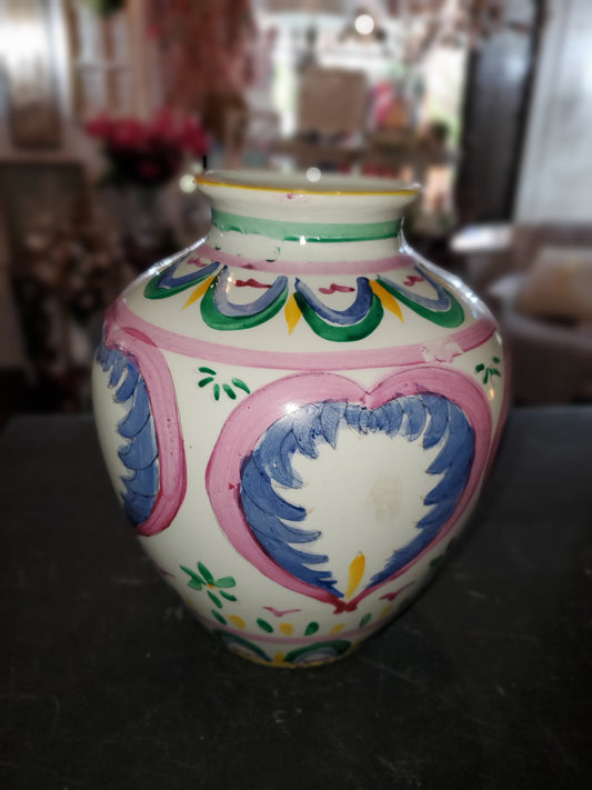 Pastel Painted Urn