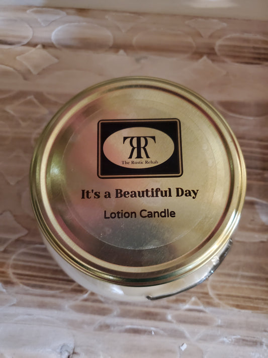 Candles and Cream Lotion Candles - It's a Beautiful Day