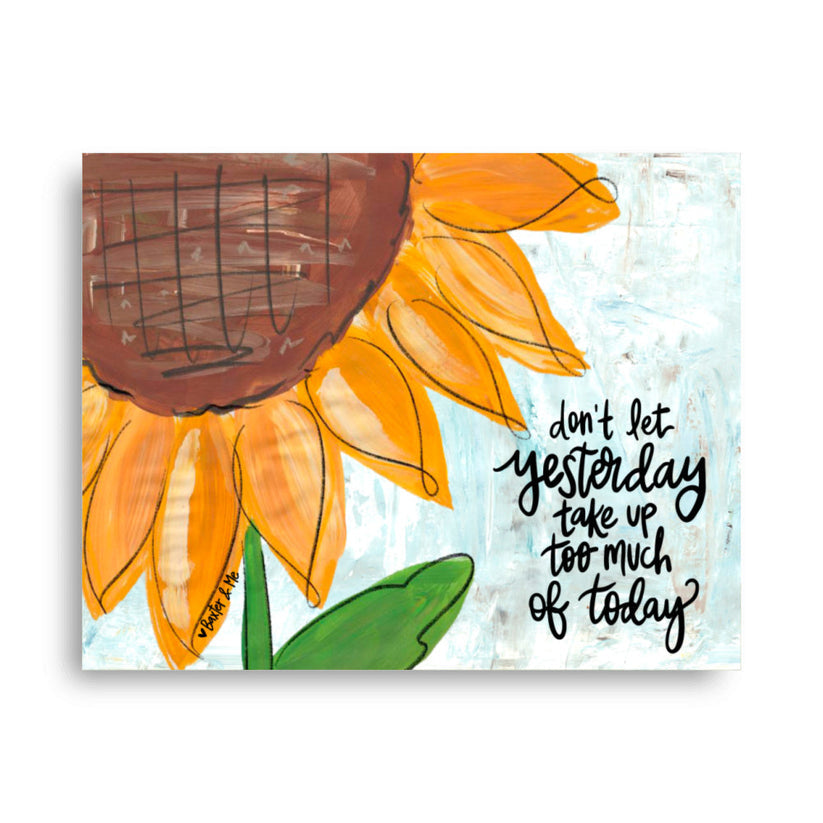 Baxter & Me Wrapped Canvas