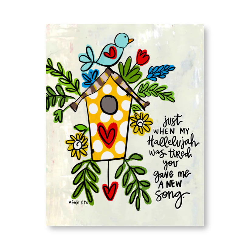 Baxter & Me Wrapped Canvas