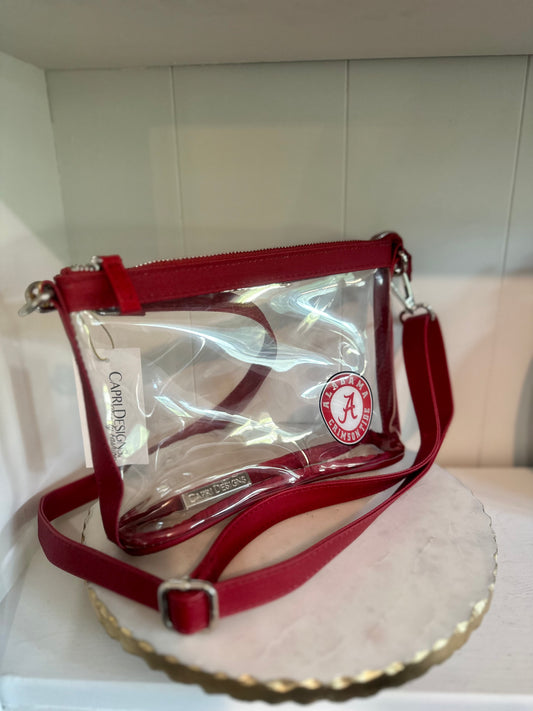 Alabama Small Clear Crossbody