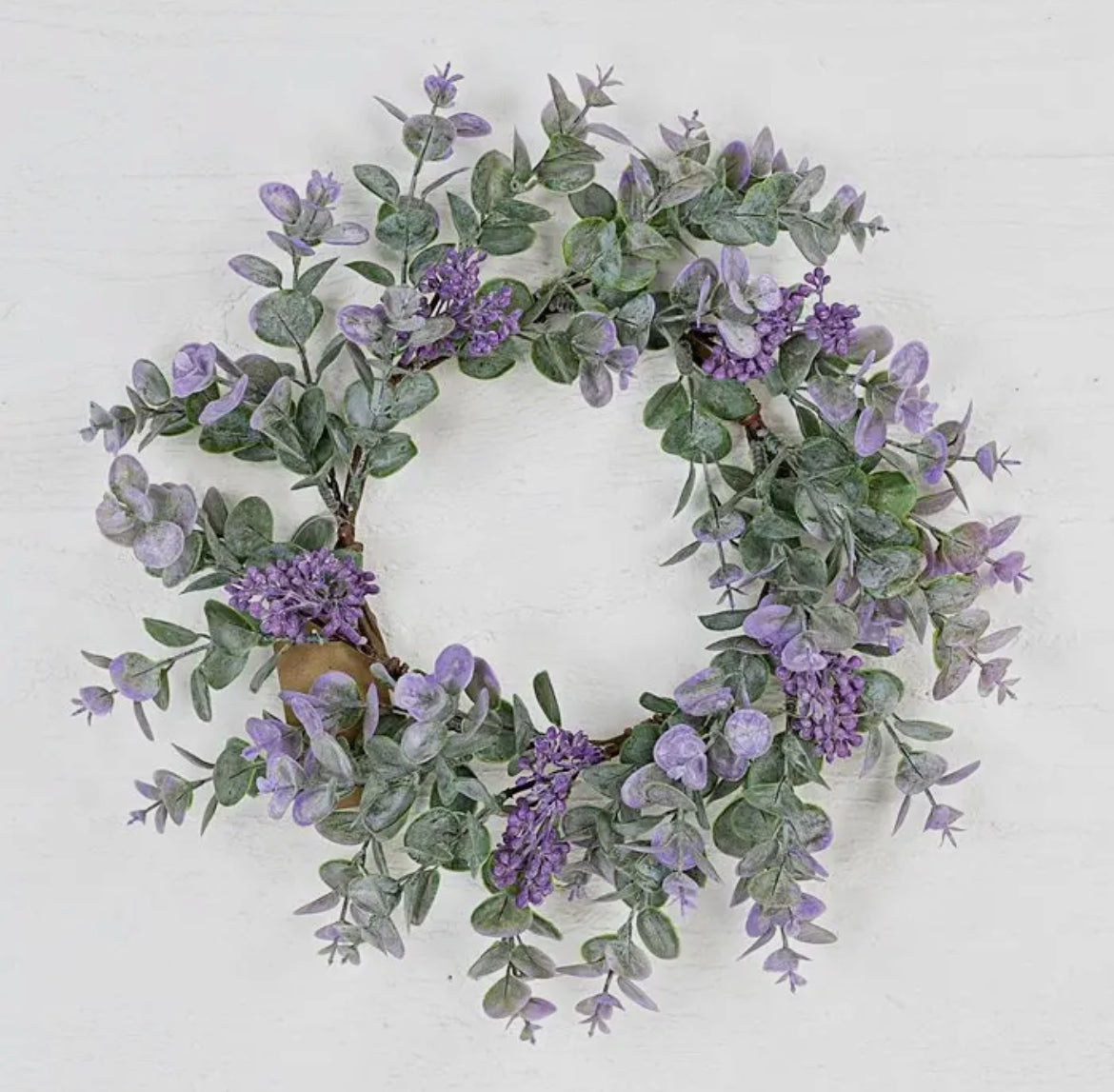 Lavender Eucalyptus Wreath/Candle Ring
