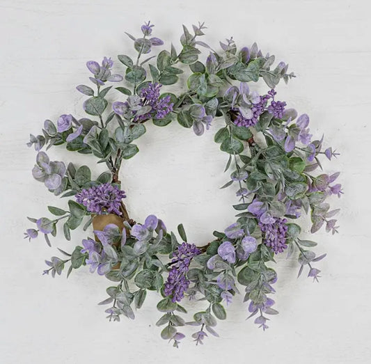 Lavender Eucalyptus Wreath/Candle Ring