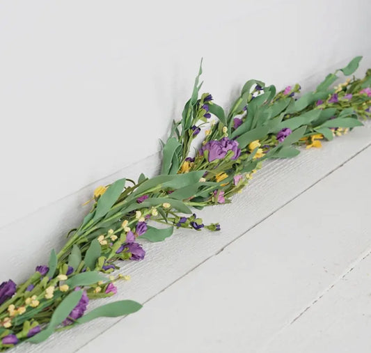 Spring blossom garland