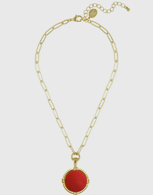 Susan Shaw Ida Paperclip Necklace