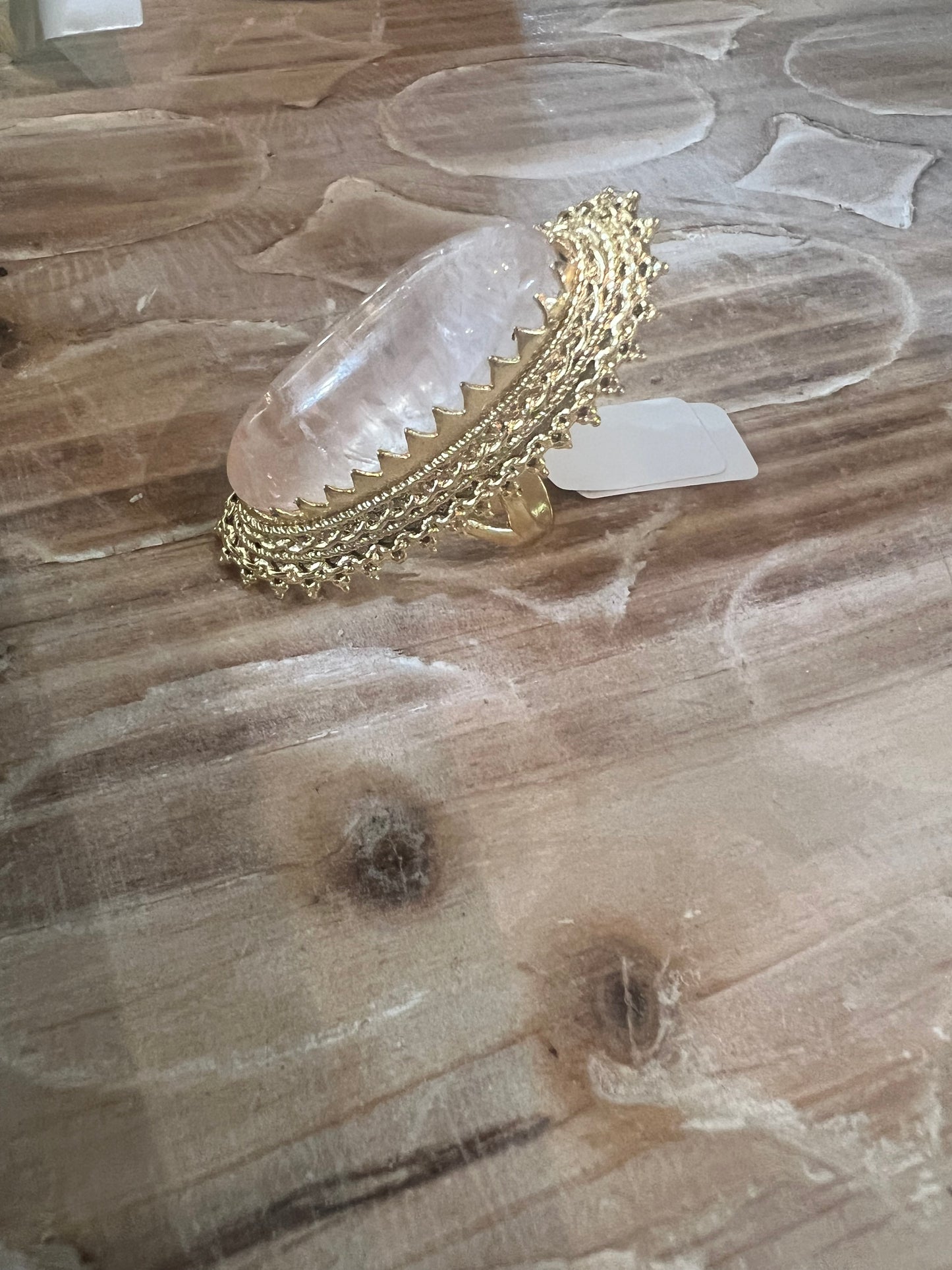 Rose Quartz Ring