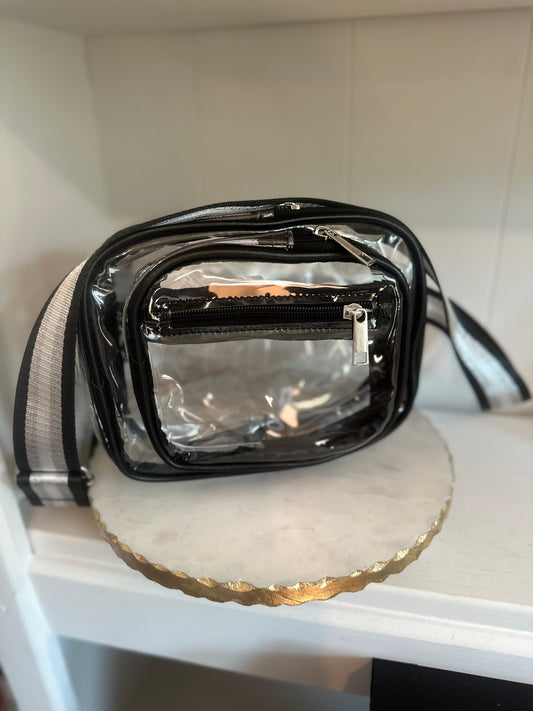 Clear One-Shoulder Mini Backpack
