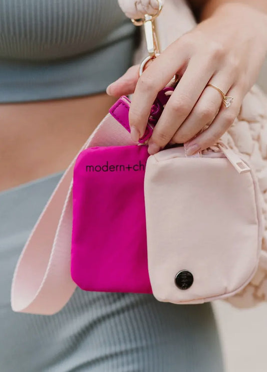 Kyleigh dual pouch wristlet