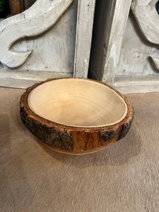 Live Edge Wood Bowl
