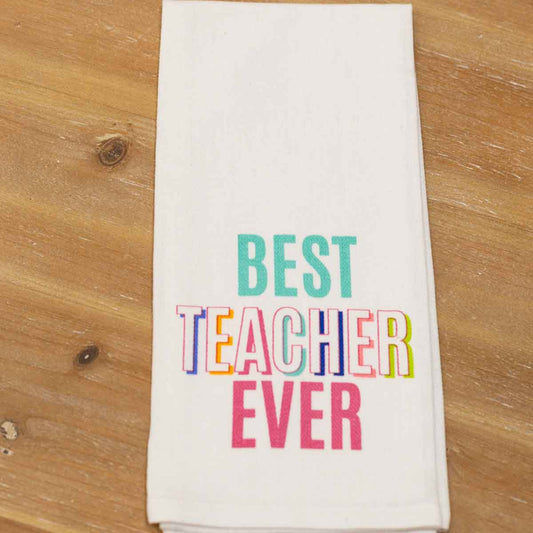Tea Towel - Best Teacher Ever