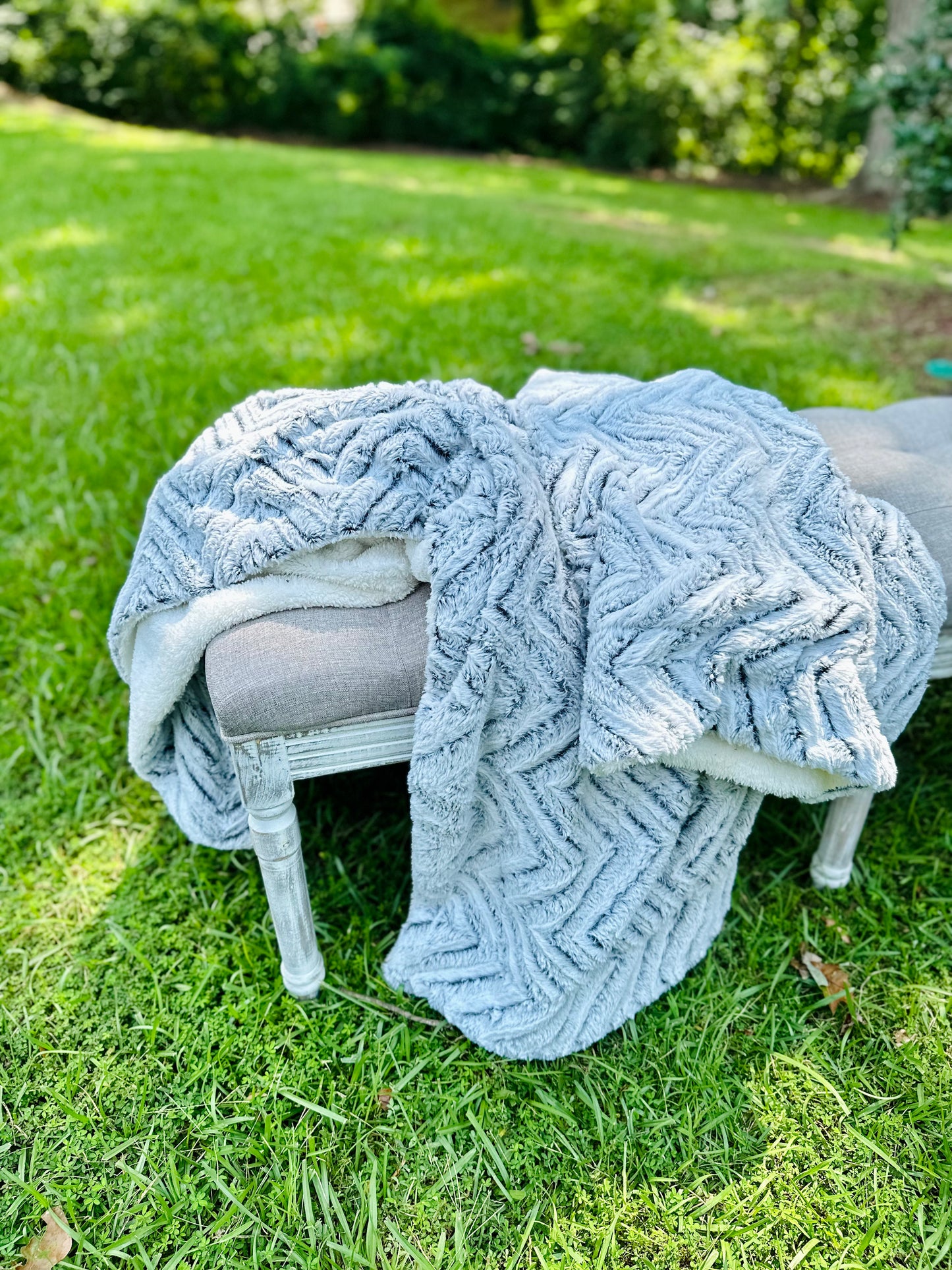 Faux Fur Throw