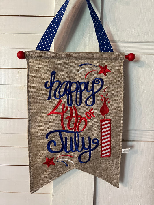 July 4th banner