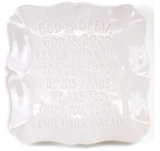 God is great platter