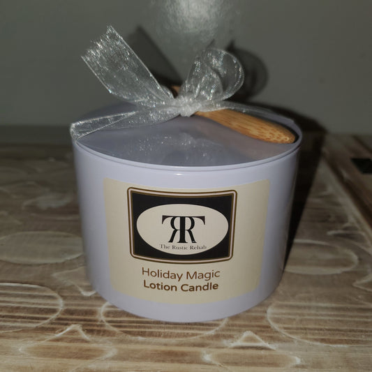Candles and Cream Lotion Candles - Holiday Magic