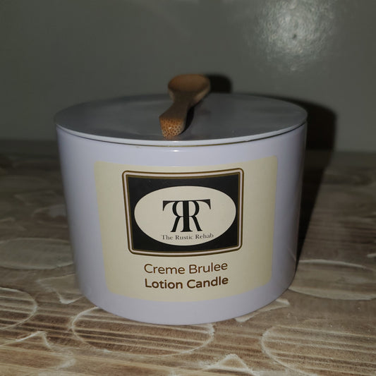 Candles and Cream Lotion Candles - Creme Brulee