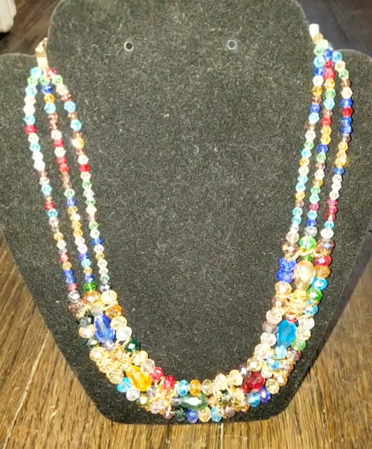 Multicolored Beaded Necklace