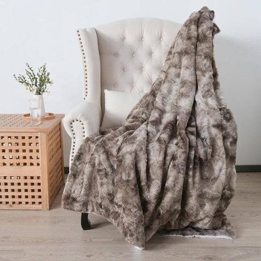 Faux Fur Throw