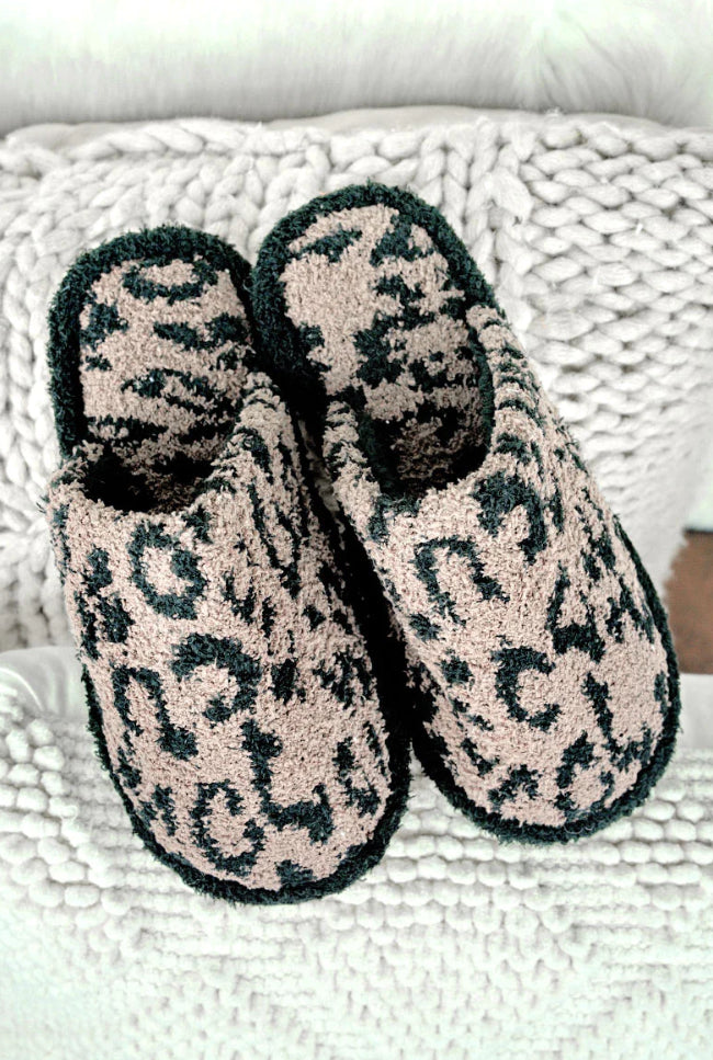 Leopard Slippers