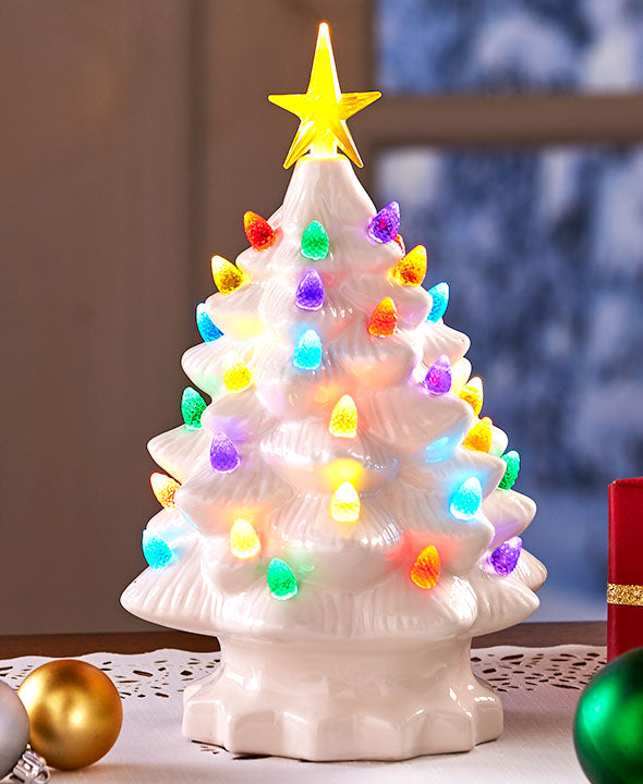 Lighted Table Top Christmas tree