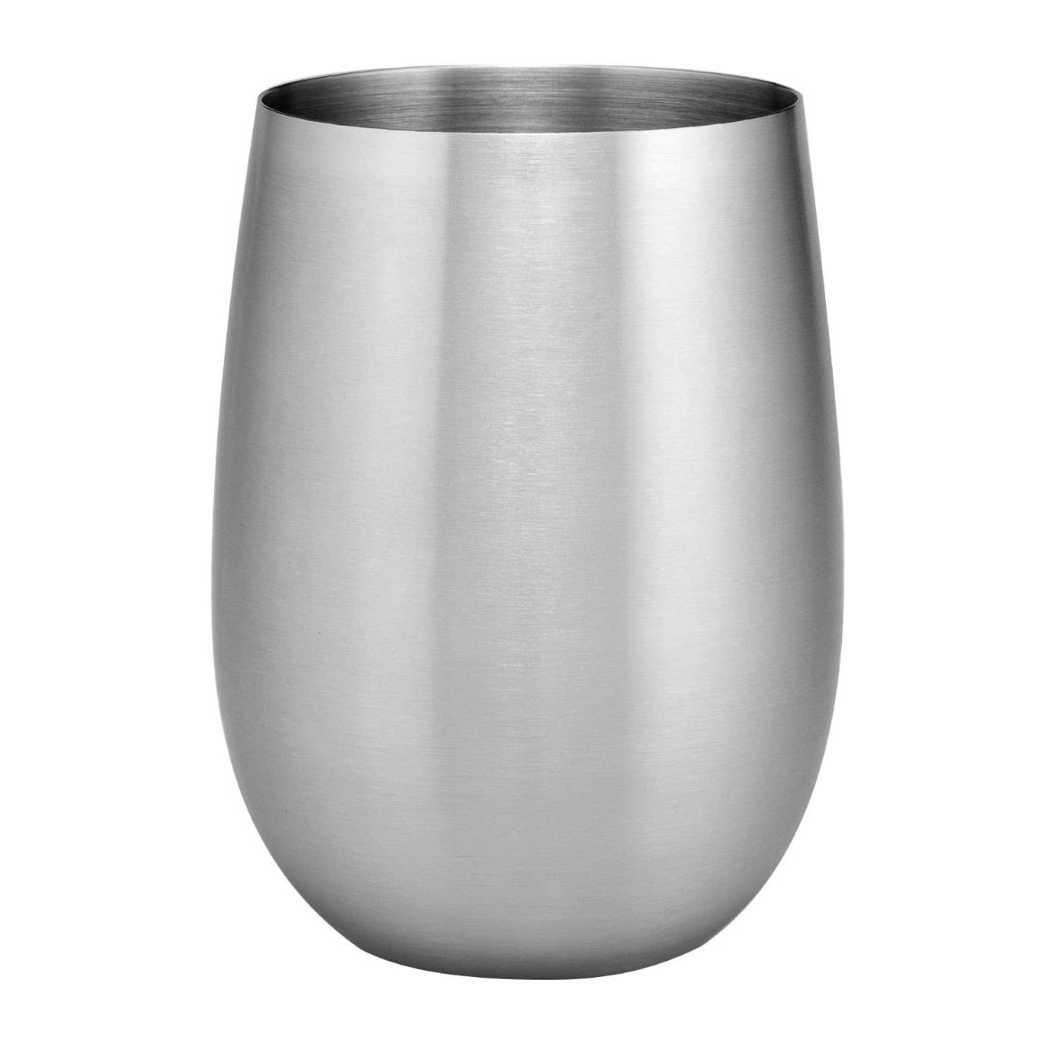 Stainless steel 20oz. stemless wine glass