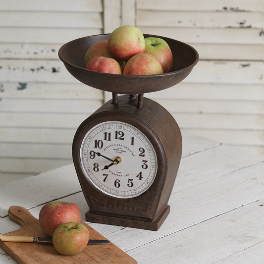 Scale Clock & Bowl