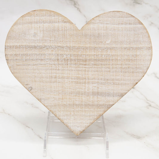 Wood Heart Decor.