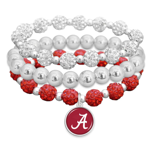 Alabama bracelet stack