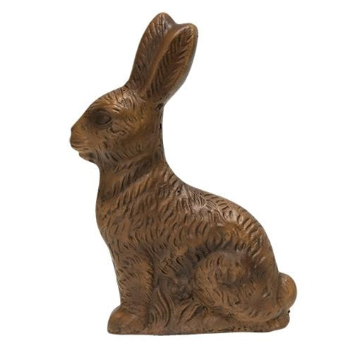 Resin chocolate bunny ~8”