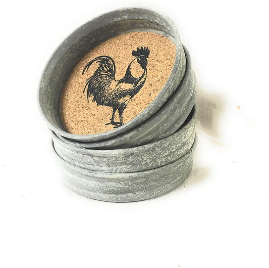 Rooster coasters