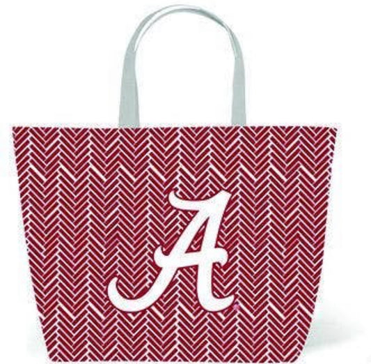 Alabama Herringbone Tote