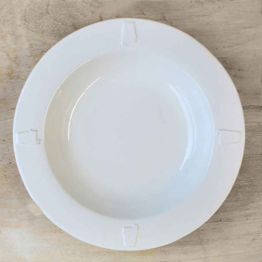 White Alabama Soup Bowl