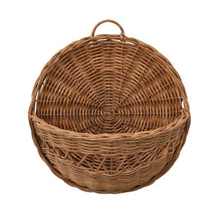Rattan Wire-Wall Hanging Basket