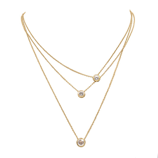 Gold Trinity Necklace