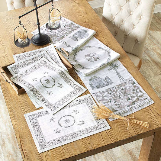 Table runner farm life