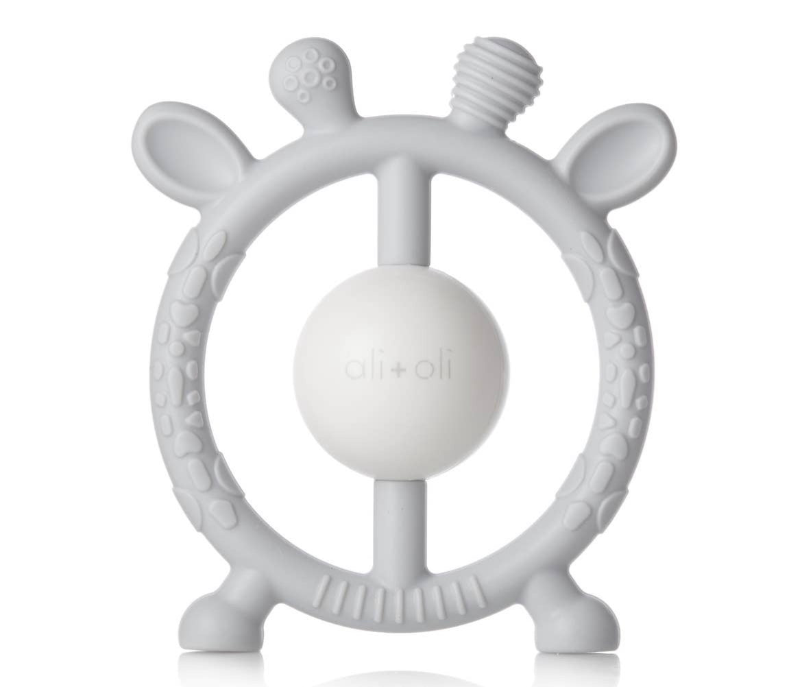 Giraffe teether and rattle