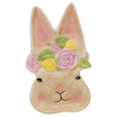 Bunny Flower Crown Plate